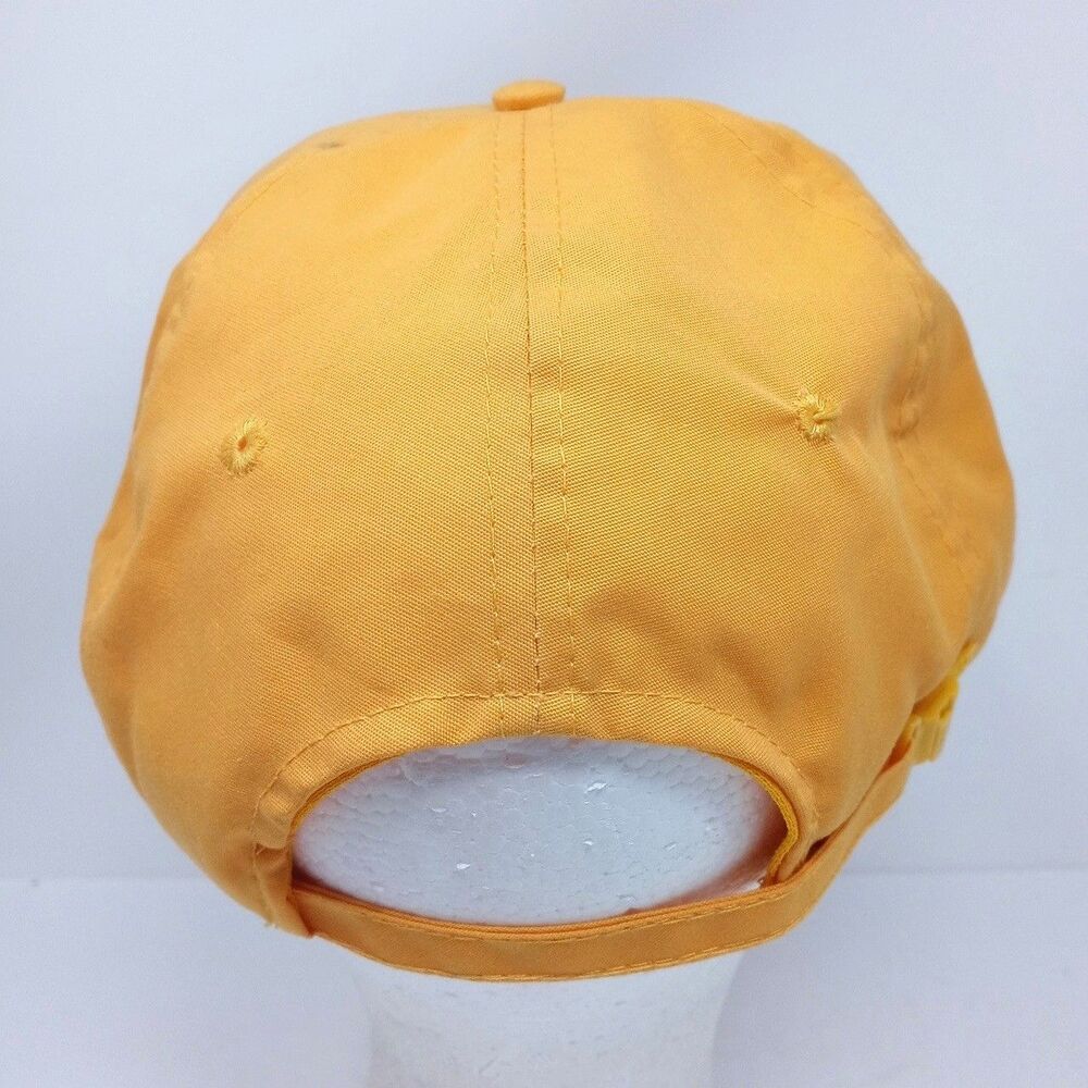 Vintage Dewalt Tools Adjustable Hat Cap Racing Yellow Rope - Picture 4 of 9